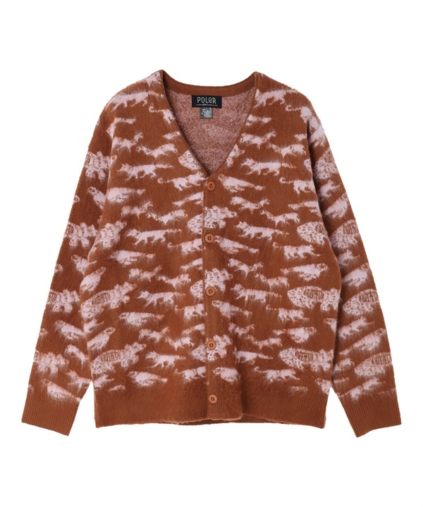 POLER ポーラー CARD POLER BOLERO KNIT 233MCV0042 メンズ セーター