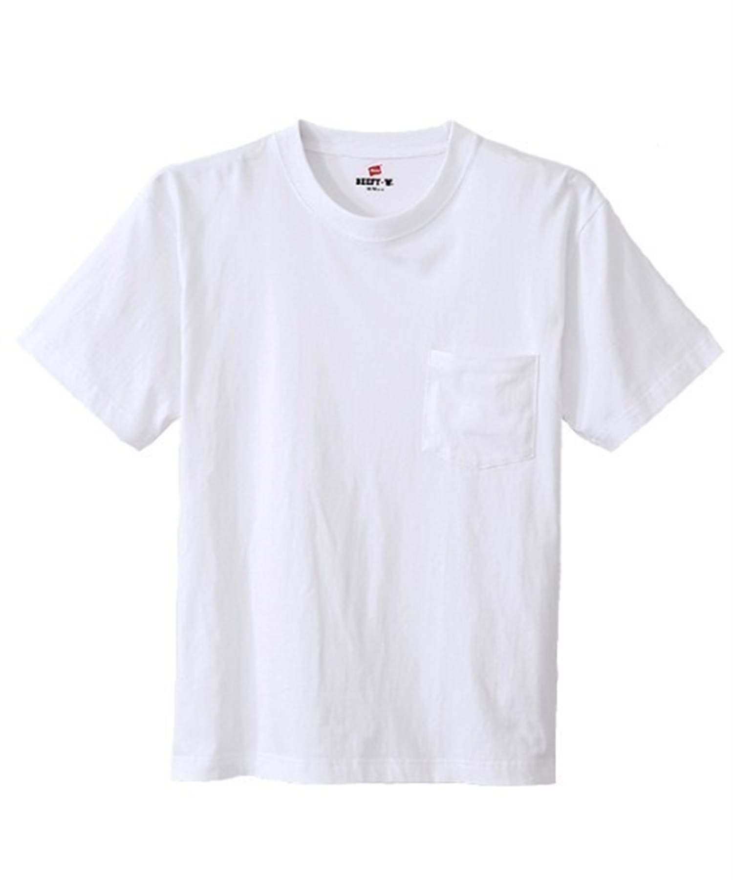 メンズ 半袖 Tシャツ HANES ヘインズBEEFY CREW NECK T-SHIRT ビーフィー クルーネック Tシャツ H5190(010-S)