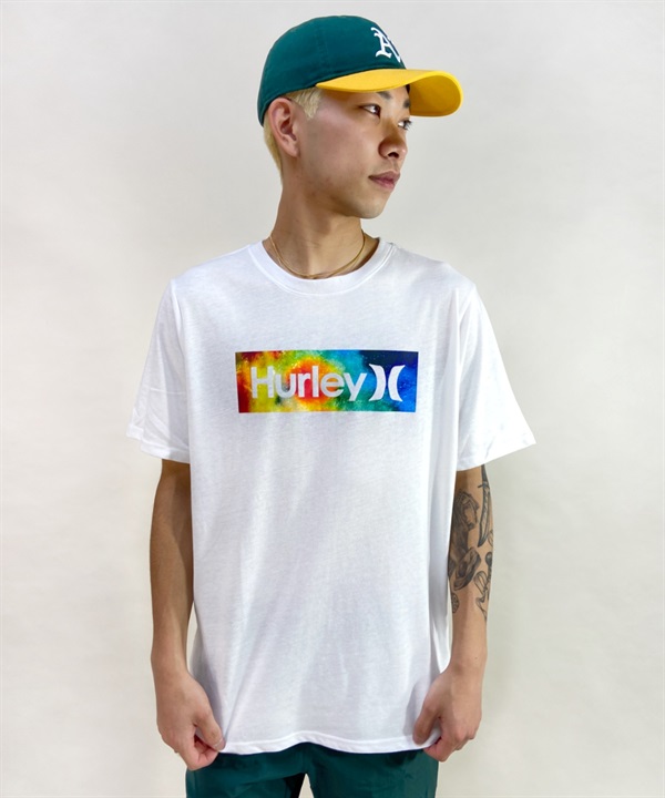 Hurley ハーレー MSS2200052 メンズ 半袖 Tシャツ ブランドロゴ バックプリント ムラサキスポーツ限定