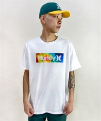 Hurley ハーレー MSS2200052 メンズ 半袖 Tシャツ ブランドロゴ バックプリント ムラサキスポーツ限定(WHT-S)