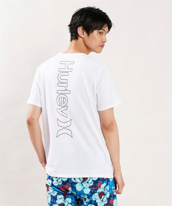 【マトメガイ対象】Hurley ハーレー MSS2200054 メンズ 半袖 Tシャツ ルーズシルエット バックプリントTシャツ ムラサキスポーツ限定