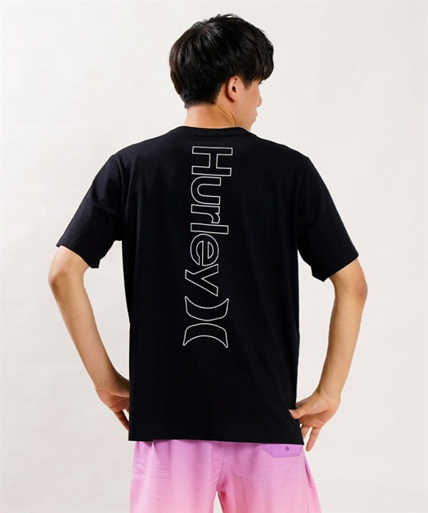 Hurley ハーレー MSS2200054 メンズ 半袖 Tシャツ ルーズシルエット バックプリントTシャツ ムラサキスポーツ限定