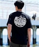 KEEN キーン 1028363 メンズ 半袖 Tシャツ ムラサキスポーツ限定 KK1 C20(BLACK-S)