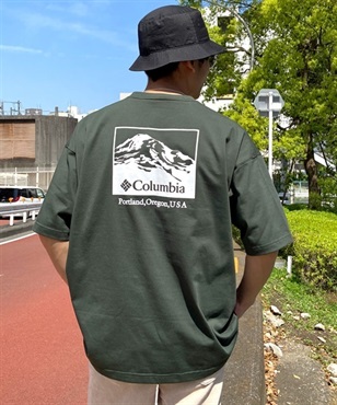 Columbia コロンビア Imperial Park Graphic SS Tee PM6871 メンズ 半袖 Tシャツ KK1 D12