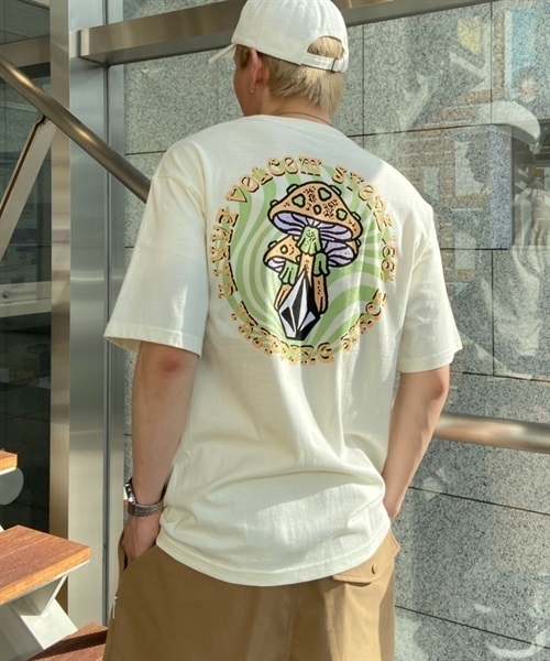 VOLCOM/ボルコム×JUSTIN HAGERコラボモデル 柄シャツ 総柄/レーヨンシャツ サマーシャツ/FA JUSTIN HAGER SS  A0412309