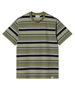 Carhartt WIP/カーハートダブリューアイピー 半袖Tシャツ バーコードストライプ ビッグシルエット I031603
