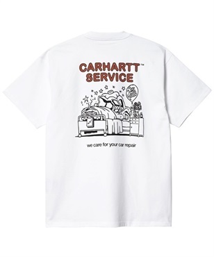 Carhartt WIP/カーハートダブリューアイピー 半袖Tシャツ バックプリント コットン I031756