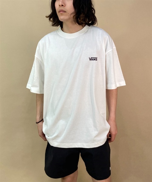 【マトメガイ対象】VANS バンズ 123R1010923 メンズ 半袖 Tシャツ ムラサキスポーツ限定 KK1 B24(NAVY-M)