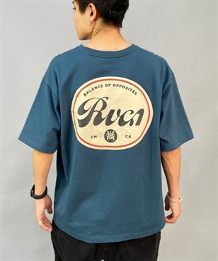 【マトメガイ対象】RVCA ルーカ PILS BD041-226 メンズ 半袖 Tシャツ バックプリント KK1 C6