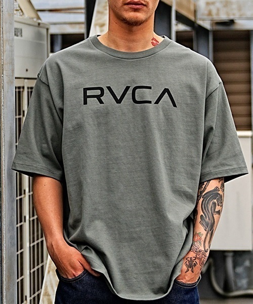 【クーポン対象】RVCA ルーカ BD041-P21 メンズ 半袖 Tシャツ KK1 C7(CTG-M)