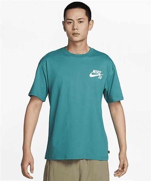 NIKE SB ナイキエスビー ロゴ スケートボード Tシャツ DC7818-379 メンズ 半袖 Tシャツ KX1 C11(379-L)