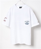 DEAR LAUREL ディアローレル D23S2102 メンズ トップス カットソー Tシャツ 半袖 KK D27(BL-M)
