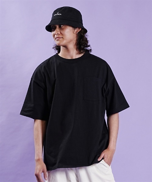 DEAR LAUREL ディアローレル D23S2106 メンズ トップス カットソー Tシャツ 半袖 2枚入り KK D27(BK-M)