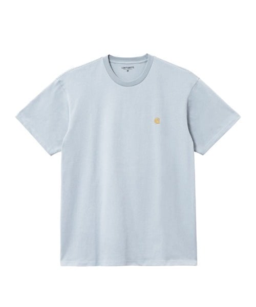 Carhartt WIP カーハートダブリューアイピー Tシャツ S/S CHASE T-SHIRT I026391 メンズ 半袖 Tシャツ KK1 C8(ICGD-M)