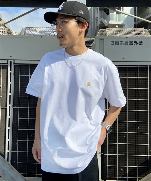 Carhartt WIP カーハートダブリューアイピー Tシャツ S/S CHASE T-SHIRT I026391 メンズ 半袖 Tシャツ KK1 C16(WTGD-M)