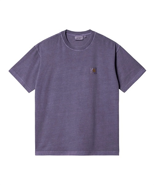 Carhartt WIP カーハートダブリューアイピー S/S NELSON I029949 メンズ 半袖 Tシャツ KK2 C16(PURPL-M)