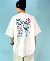 TOY MACHINE トイマシーン MTMSDST1 メンズ 半袖 Tシャツ ムラサキスポーツ限定 KK1 C1(WHITE-M)
