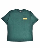 THRASHER スラッシャー FLAME THMM-002 メンズ 半袖 Tシャツ カットソー ムラサキスポーツ限定 KK1 C23(GRN-M)