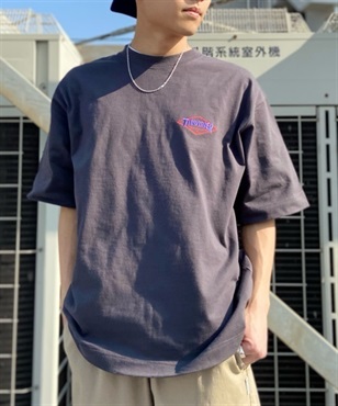 【マトメガイ対象】THRASHER スラッシャー DIAMOND THMM-003 メンズ 半袖 Tシャツ カットソー ムラサキスポーツ限定 KK1 C23