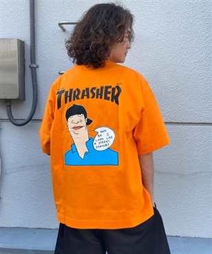 【マトメガイ対象】THRASHER スラッシャー MAY 94 THMM-006 メンズ 半袖 Tシャツ カットソー ムラサキスポーツ限定 KK1 C21