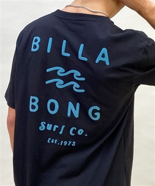 【マトメガイ対象】BILLABONG ビラボン CLEAN LOGO BD011-204 メンズ 半袖 Tシャツ バックプリント KX1 B20