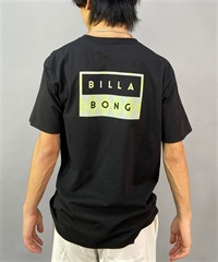 BILLABONG ビラボン DECAL CUT BD011-203 メンズ 半袖 Tシャツ バックプリント KX1 B25(BLK-S)