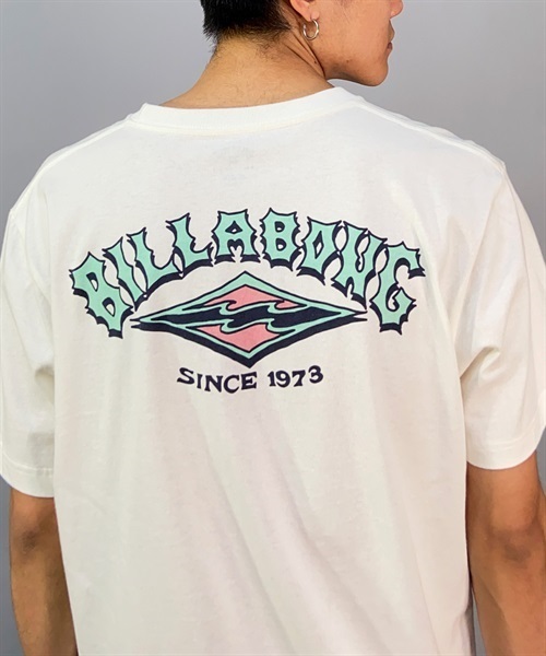 BILLABONG ビラボン 90S ARCH BD011-207 メンズ 半袖 Tシャツ バックプリント KX1 B25(NAT-M)