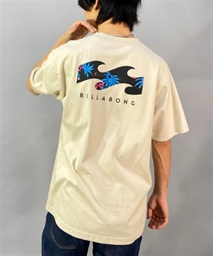 【マトメガイ対象】BILLABONG ビラボン BACK WAVE BD011-208 メンズ 半袖 Tシャツ バックプリント KX1 B23