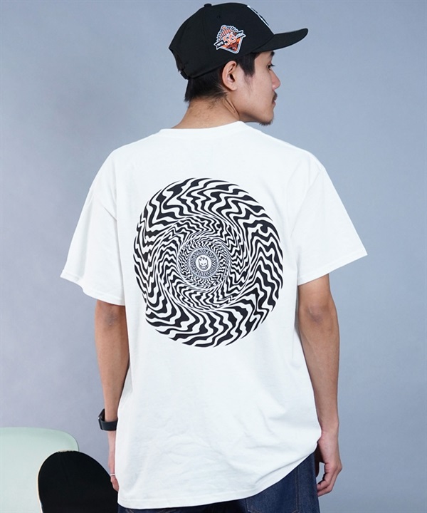 SPITFIRE スピットファイア メンズ 半袖Tシャツ ルーズシルエット バックプリント ポケット SWIRLED CLASSIC