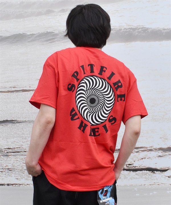 SPITFIRE スピットファイア OG CLASSIC FILL CLASSIC.87 SWIR メンズ 半袖 Tシャツ ルーズシルエット バックプリント