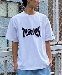 【クーポン対象】DC ディーシー DST241018 メンズ 半袖 Tシャツ ドロップショルダー ワイドシルエット