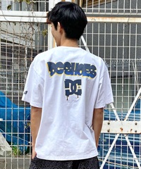【クーポン対象】DC ディーシー DST241019 半袖 Tシャツ バックプリント ワイドシルエット ドロップショルダー