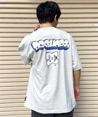 【クーポン対象】DC ディーシー DST241019 半袖 Tシャツ バックプリント ワイドシルエット ドロップショルダー