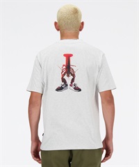 MLB パドレス Tシャツ メンズ M new balance ニューバランス Athletics Lobster リラックス ショート