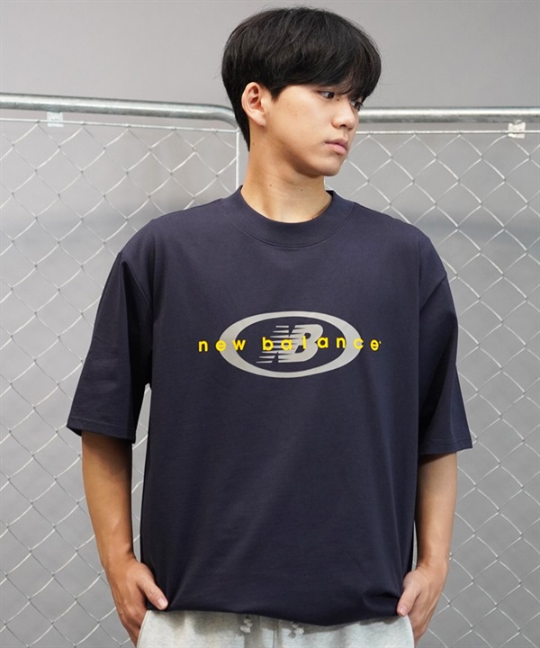 new balance ニューバランス メンズ 半袖  Tシャツ 半袖 オーバーサイズ MT33558