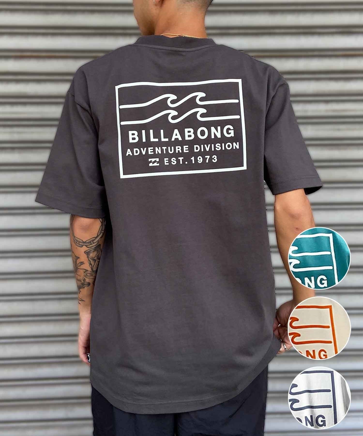 BILLABONG ビラボン メンズ バックプリントTシャツ ロゴT 半袖 BE011-214(PAC-M)