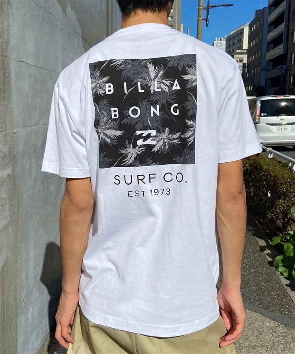 BILLABONG ビラボン BACK SQUARE Tシャツ 半袖 メンズ バックプリント BE011-203
