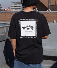 BILLABONG ビラボン ARCH SQUARE Tシャツ 半袖 メンズ バックプリント BE011-209(BLK-M)