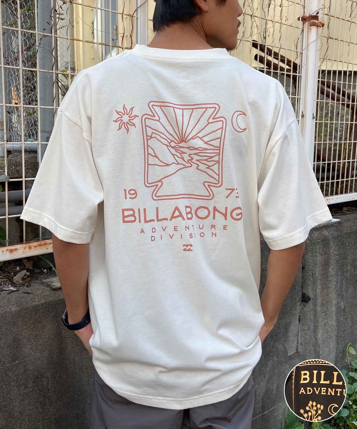 【マトメガイ対象】BILLABONG ビラボン BOUNDARY メンズ Tシャツ 半袖 バックプリント 速乾 UVケア BE011-218(WAA-M)