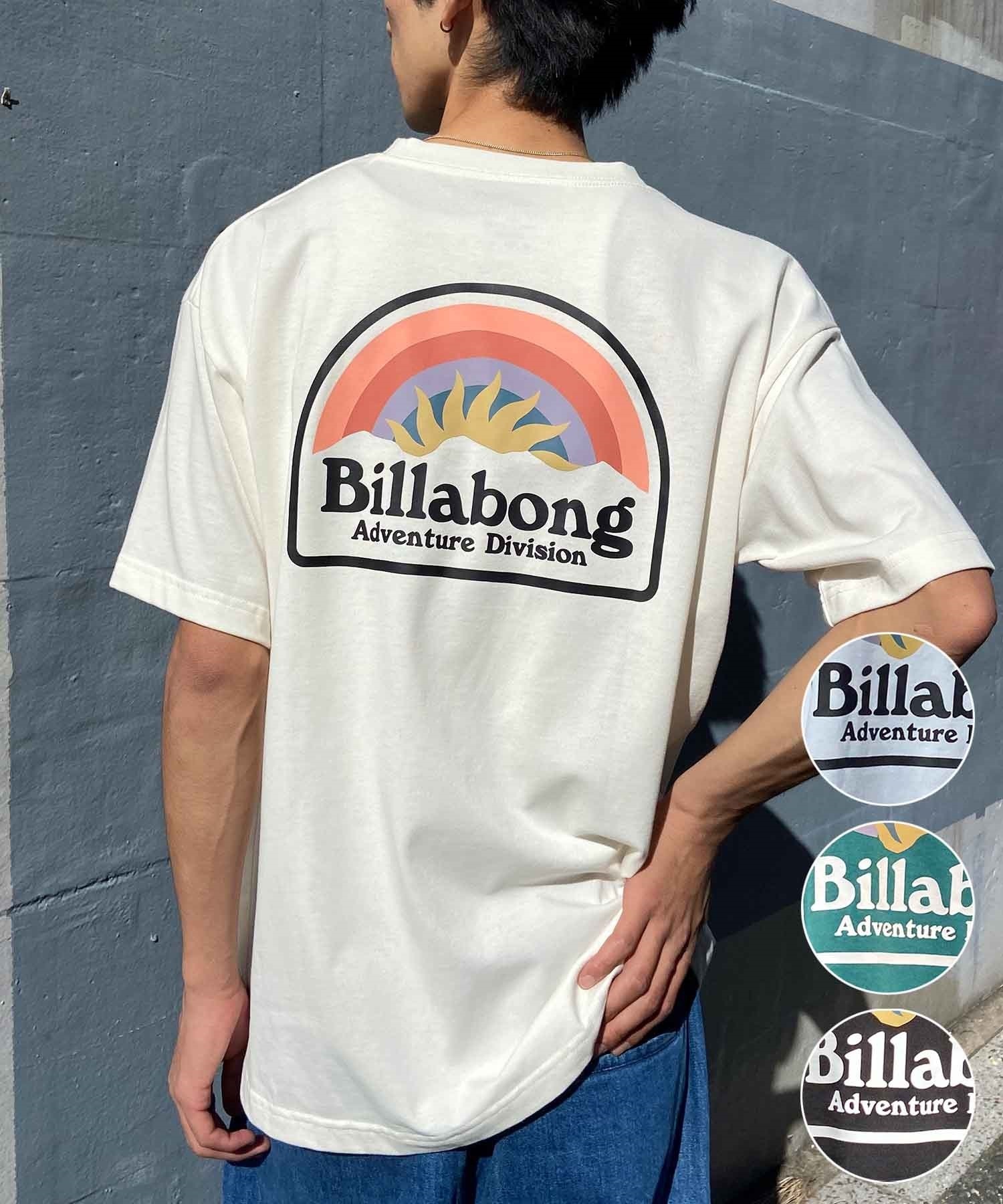 【マトメガイ対象】BILLABONG ビラボン SUN UP メンズ Tシャツ 半袖 バックプリント 速乾 UVケア BE011-219(PAC-M)