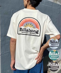 BILLABONG ビラボン SUN UP メンズ Tシャツ 半袖 バックプリント 速乾 UVケア BE011-219