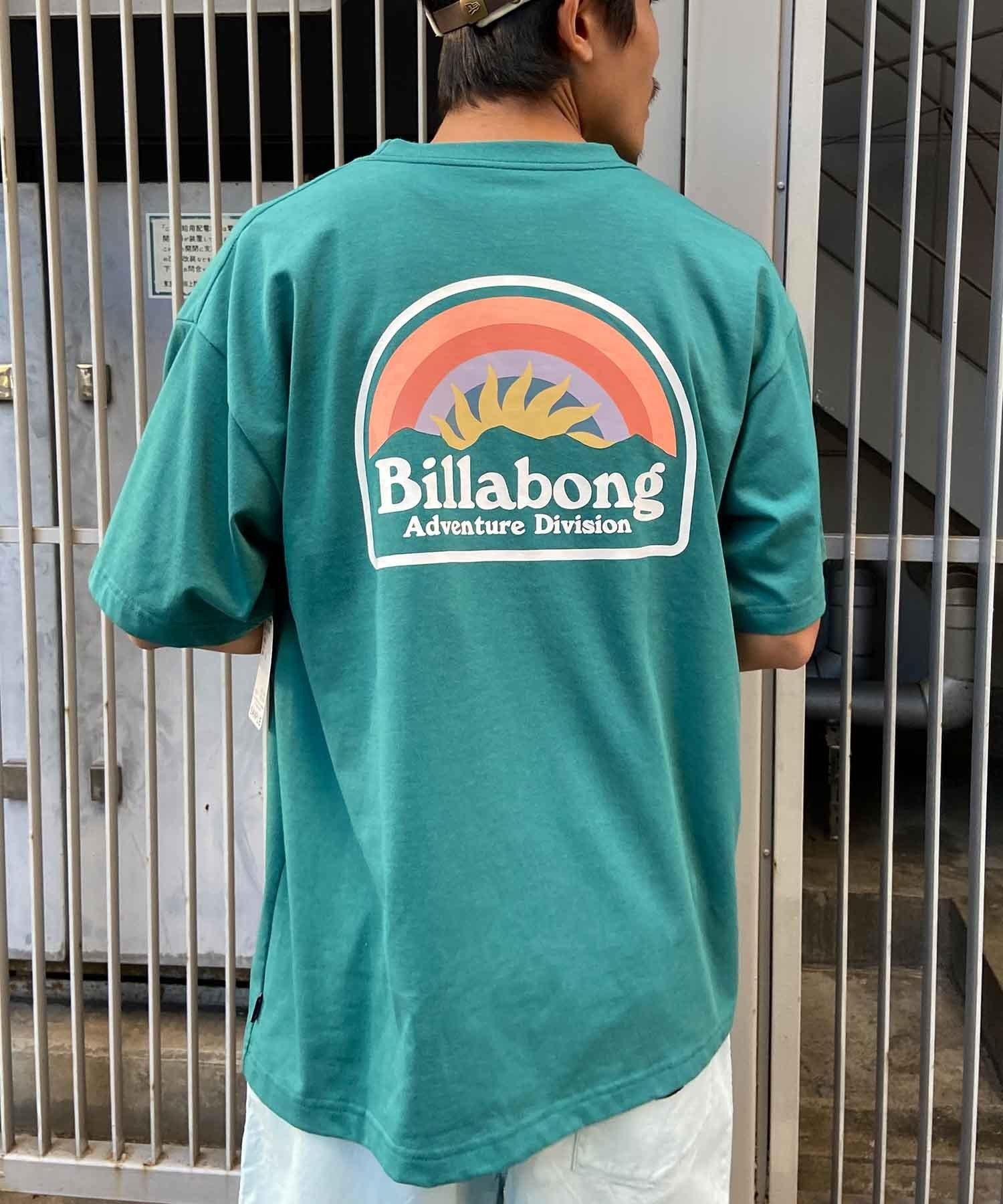 BILLABONG ビラボン SUN UP メンズ Tシャツ 半袖 バックプリント 速乾 UVケア BE011-219(PAC-M)