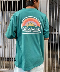 【クーポン対象】BILLABONG ビラボン SUN UP メンズ Tシャツ 半袖 バックプリント 速乾 UVケア BE011-219