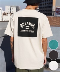 BILLABONG ビラボン ADIV SQUARE LOGO メンズ 半袖 Tシャツ バックプリント BE011-230