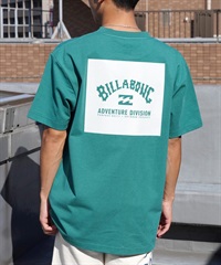 【クーポン対象】BILLABONG ビラボン ADIV SQUARE LOGO メンズ 半袖 Tシャツ バックプリント BE011-230