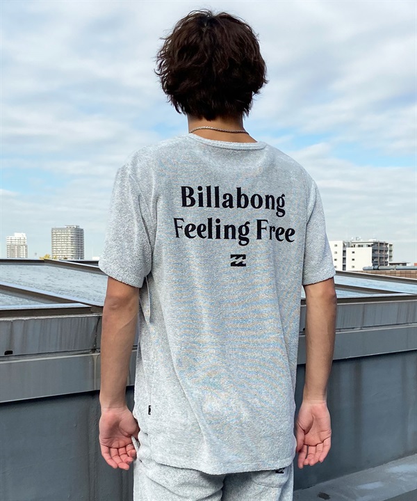 【クーポン対象】BILLABONG ビラボン メンズ 半袖 Tシャツ パイル生地 セットアップ対応 BE011-303