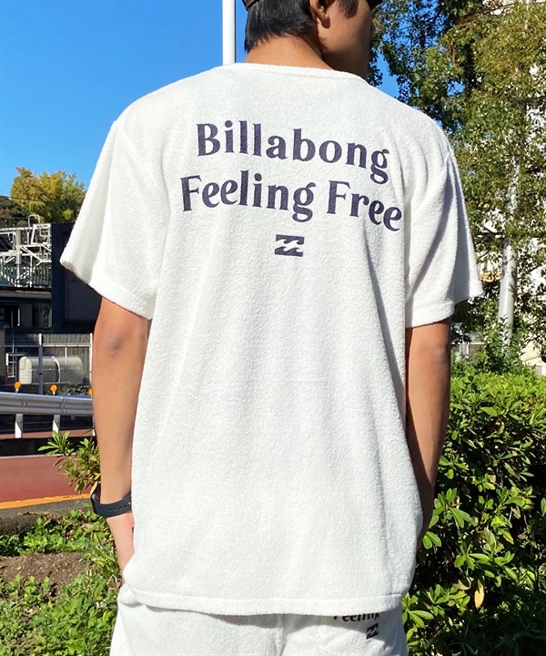 BILLABONG ビラボン メンズ 半袖 Tシャツ パイル生地 セットアップ対応 BE011-303