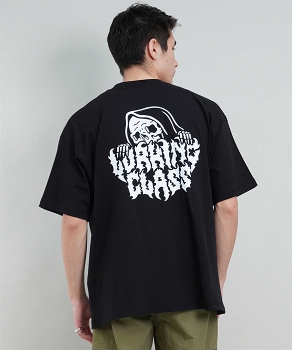 LURKING CLASS ラーキングクラス ST24STM02 メンズ 半袖 Tシャツ オーバーサイズ バックプリント ムラサキスポーツ限定