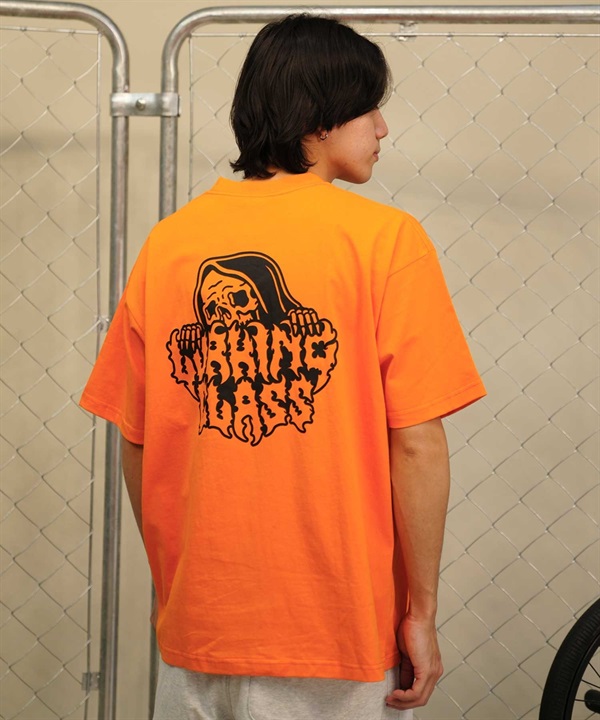 LURKING CLASS ラーキングクラス ST24STM02 メンズ 半袖 Tシャツ オーバーサイズ バックプリント ムラサキスポーツ限定