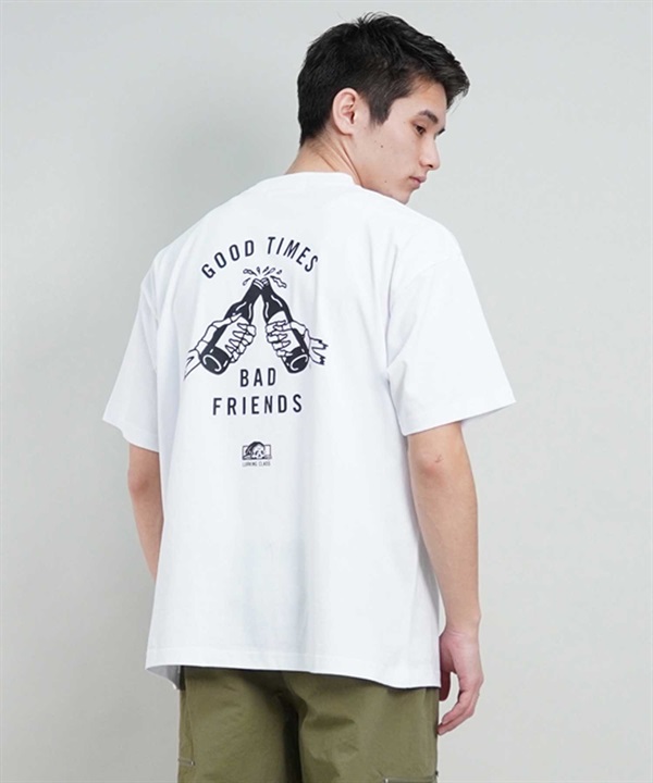LURKING CLASS ラーキングクラス ST24STM03 メンズ 半袖 Tシャツ バックプリント オーバーサイズ Tシャツ ムラサキスポーツ限定